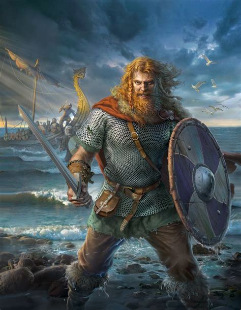 Rapp|Art » Mark Fredrickson | Biography | Viking art, Viking character ...