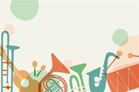 Aesthetic jazz background, musical instrument | Premium Vector - rawpixel