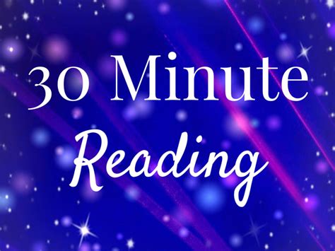 30 Minute Reading