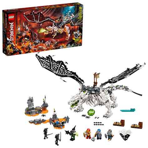 Buy LEGO 71721 Ninjago Dragon Set Featuring Warrior Toy (1,016 Pieces ...