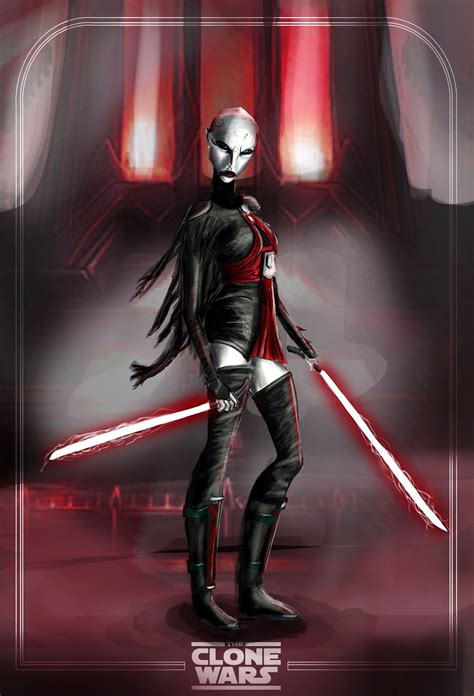 Assaj Ventress by Isaias Tello | Star wars background, Star wars ...