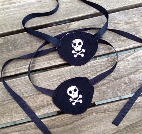 Items similar to Pirate Eye Patch - Halloween Costume Accessory - Party ...