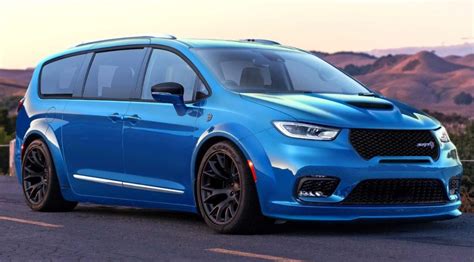 2023 Chrysler Pacifica Hellcat Materialization With Expected Powertrain ...