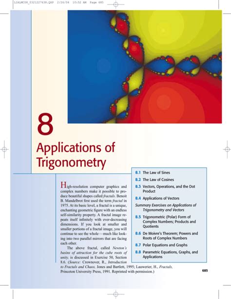 Applications of Trigonometry