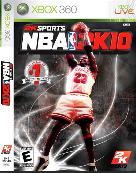 NBA 2k10 Xbox 360 Box Art Cover by DJmicah