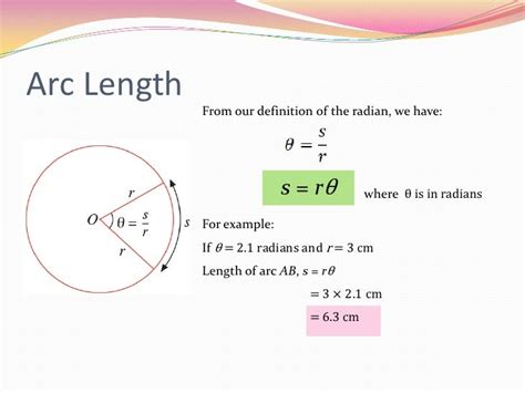 2 circular measure arc length