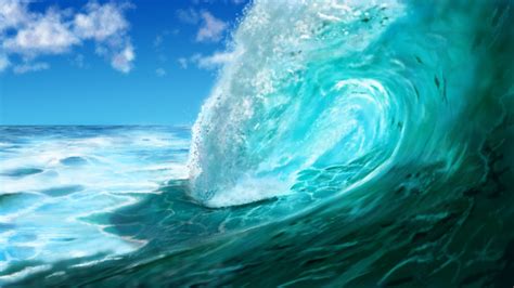 Ocean Waves Wallpaper - WallpaperSafari