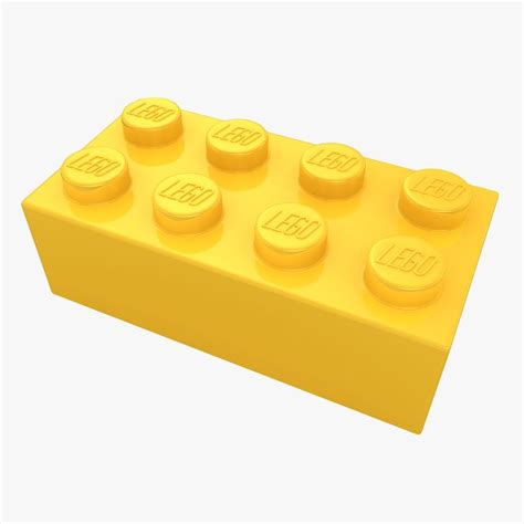 Lego Brick 2X4 3D Model $29 - .max .3ds .obj .fbx - Free3D