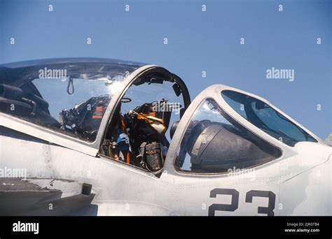 Grumman A-6 cockpit Stock Photo - Alamy