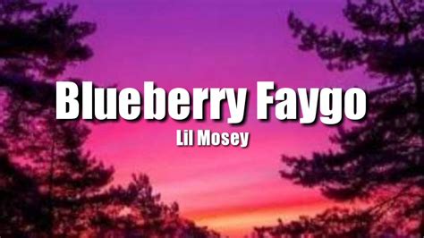 Lil Mosey - Blueberry Faygo (Lyrics) - YouTube