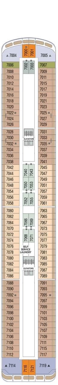 Azamara Journey Deck plan & cabin plan