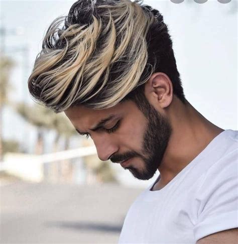 Pin by Yuges Wara on Beard | Blonde hair with highlights, Men blonde ...