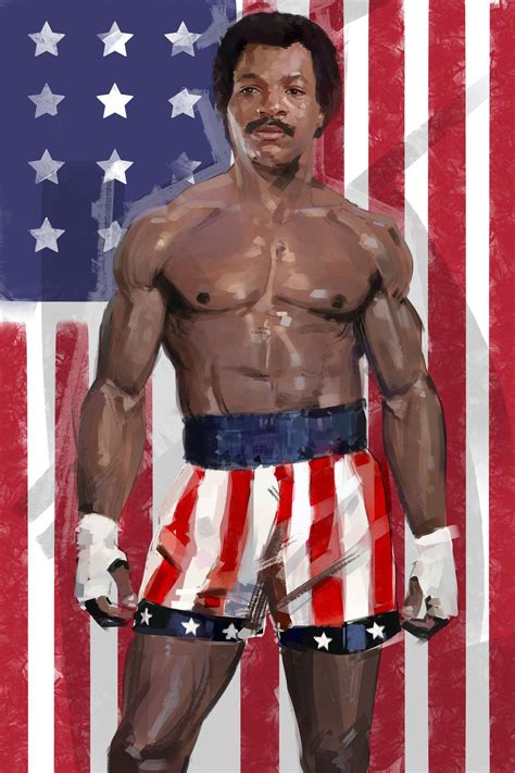 This is an image of Apollo Creed. I selected this representation not ...