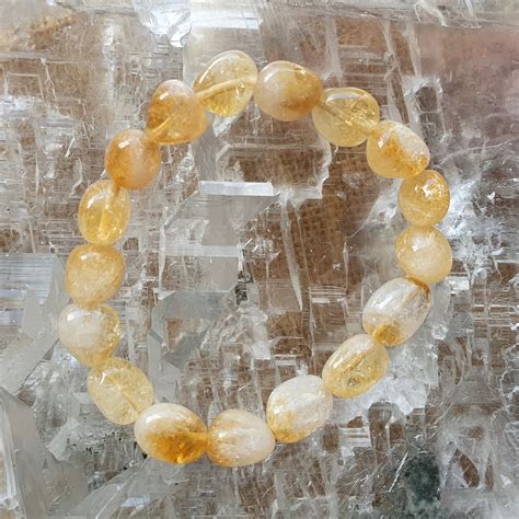 Citrine Bracelet-Abundance • The Crystal Cave