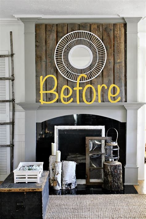 Fireplace Makeover and New Canvas Art | Home And Gardening