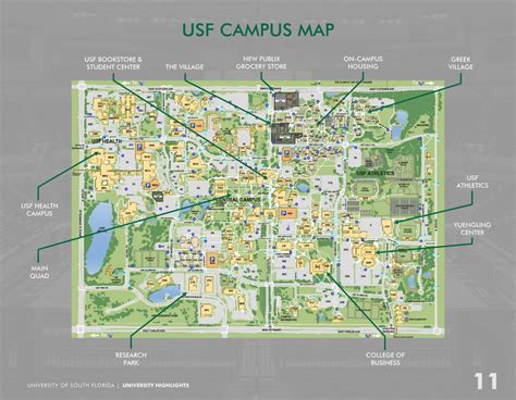 Usf Campus Map