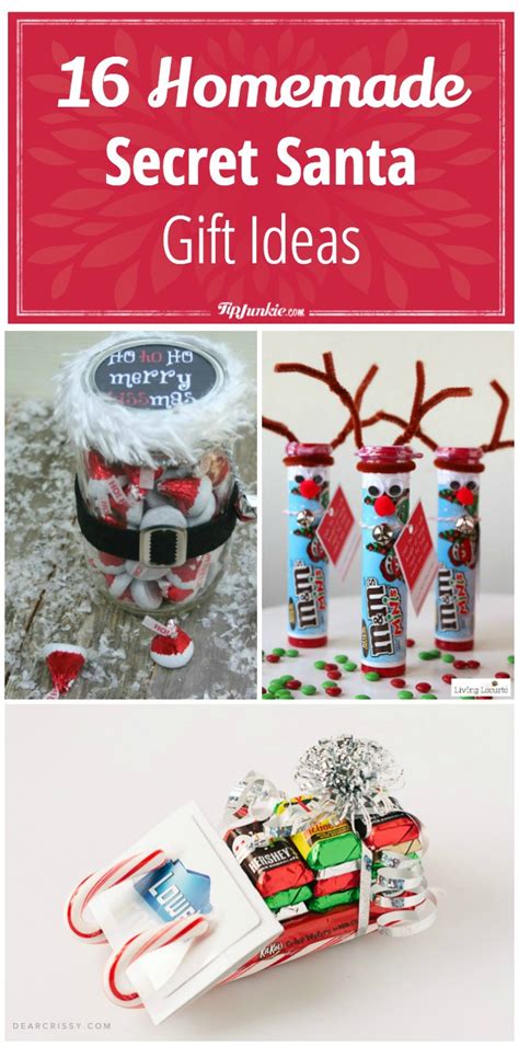 16 Homemade Secret Santa Gift Ideas – Tip Junkie