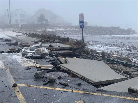 Higgins Beach residents reel from historic storm damage in Scarborough