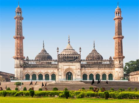 The Asfi Mosque, located near the Bara Imambara in Lucknow, India