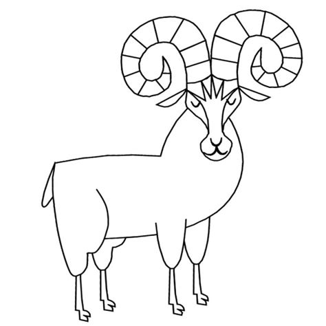 Mountain Animals Coloring Pages