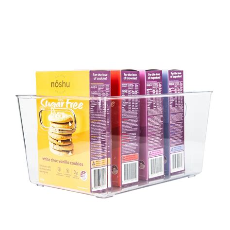 Clear Storage Tub Large for Home Storage and Organisation | Kitchen ...