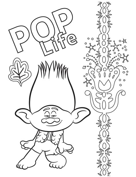 Trolls World Tour coloring pages - YouLoveIt.com