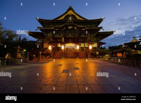 The Zenkoji old temple of Nagano city Stock Photo - Alamy