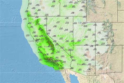 Atmospheric River Maps Show California Rain Over Next 24 Hours - Newsweek