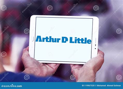 Arthur D. Little Management Consulting Company Logo Editorial Image ...