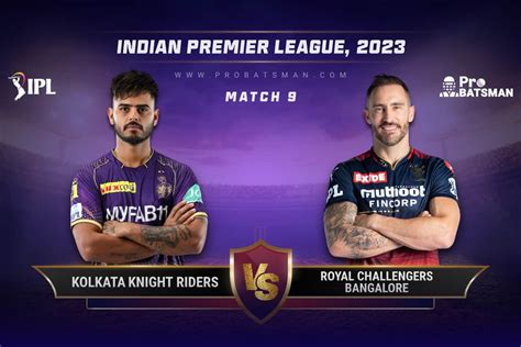 KKR vs RCB Dream11 Prediction With Stats, Pitch Report & Player Record ...