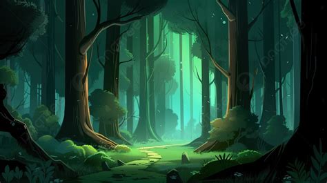 Beautiful Cartoon Forest Scene Animated Wallpaper Hd Background ...