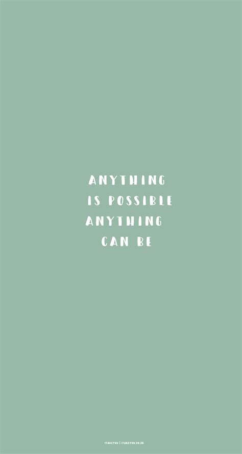 15 Sage Green Minimalist Wallpapers for Phone : Anything is possible I ...