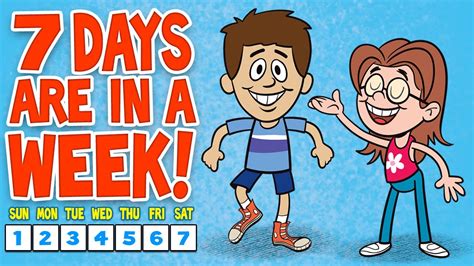 The 7 Days of the Week Song ♫ 7 Days of the Week Calendar Song ♫ Kids ...