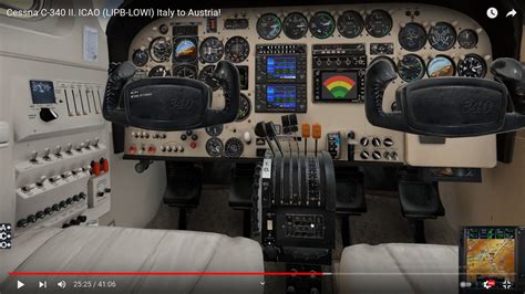 Cessna 402 Cockpit Layout