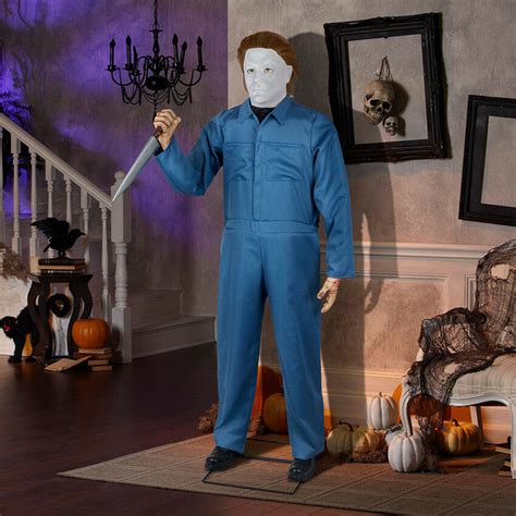 Life Size Animated Michael Myers Halloween II Prop Horror Movie Decor ...