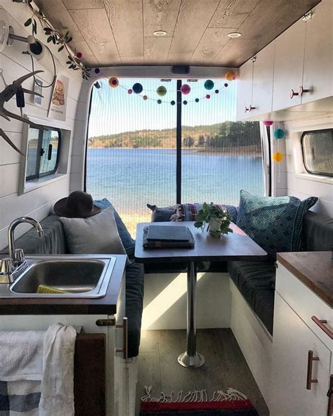 Camper Van Interiors We Love | Campervan interior, Van interior, Van home