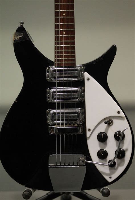 John lennon s historic guitar goes on display at rock hall slideshow ...