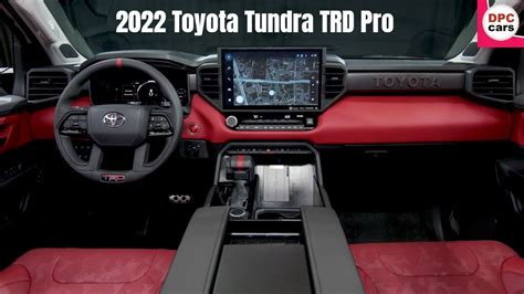 2022 Toyota Tundra TRD Pro Interior - YouTube