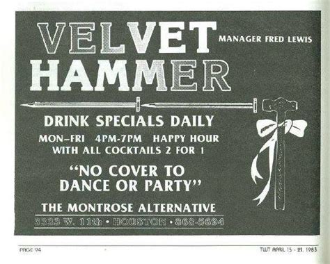 The Velvet Hammer