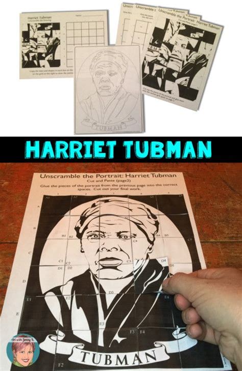 Harriet Tubman Activities for Kids & Teachers | Art With Jenny K ...