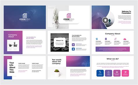 Creative Business Presentation PowerPoint Template #76539