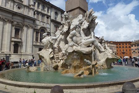 Visiting Piazza Navona Rome - location, free self guided walks