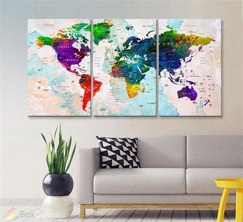 LARGE 30x 60 3 Panels 30x20 Ea Art Canvas Print - Etsy | Canvas art ...