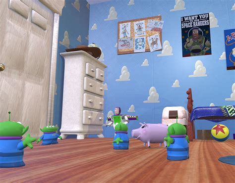 Andy's Room Toy Story | 3D on Behance