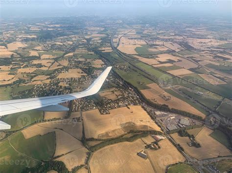 Airplane Window View on Earth 13 10281222 Stock Photo at Vecteezy