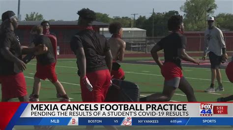 Mexia ISD football practices canceled due to pending results of student ...