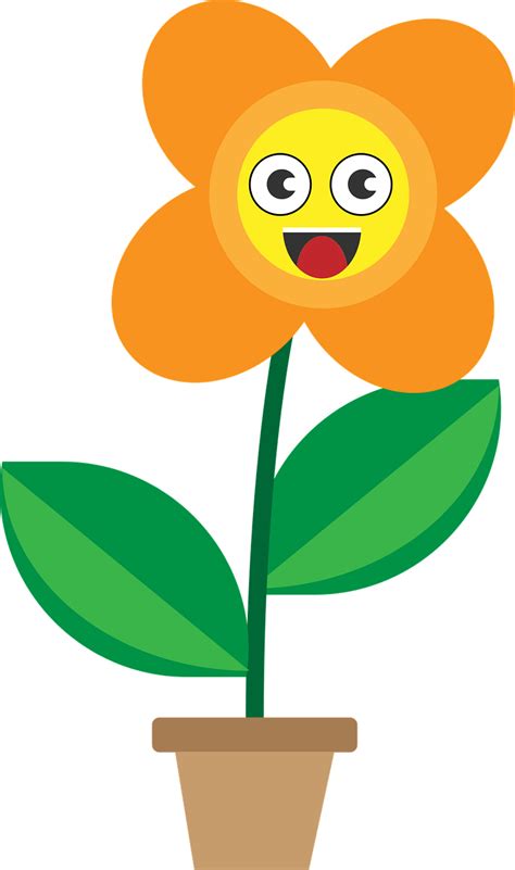 Download Flower Cartoon, Smileys, Cartoon Flowers Clipart. Royalty-Free ...