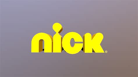 nickelodeon logo - Download Free 3D model by THECUPHEADPRO [31ff366 ...