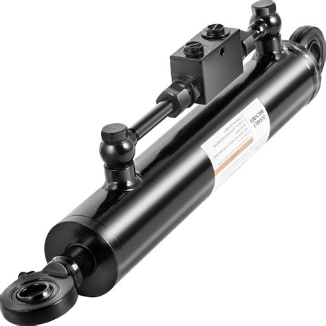 Amazon.com: VEVOR Double Acting Hydraulic Cylinder 2'' Bore, Top Link ...