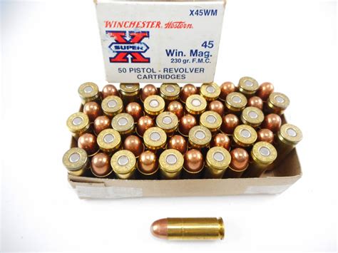 WINCHESTER 45 WIN MAG AMMO